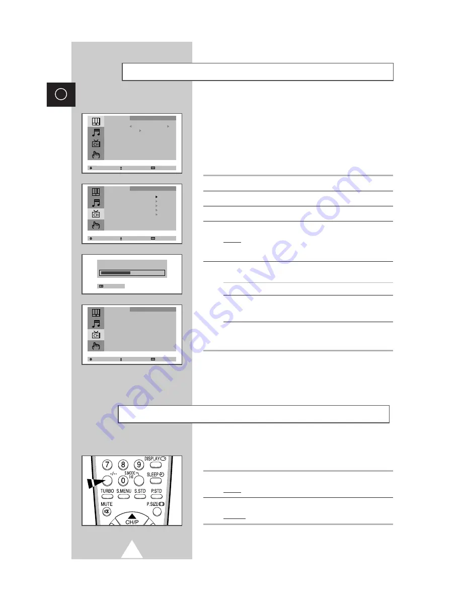 Samsung CS-29K5MH Owner'S Instructions Manual Download Page 14