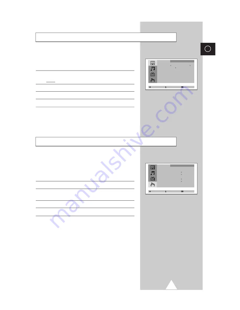 Samsung CS-29K5MH Owner'S Instructions Manual Download Page 21