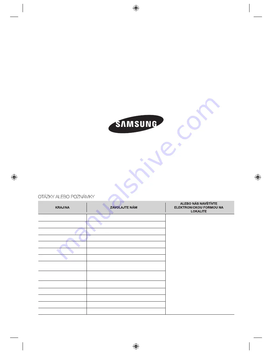 Samsung CTN464DC Series (Polish) Instrukcja Obs?Ugi Download Page 108