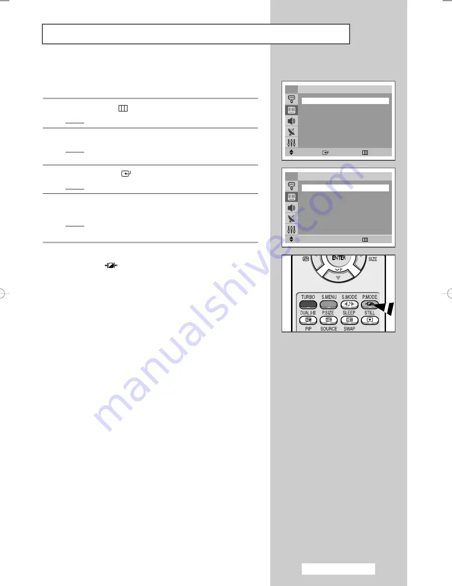 Samsung CW-29M026P Owner'S Instructions Manual Download Page 21