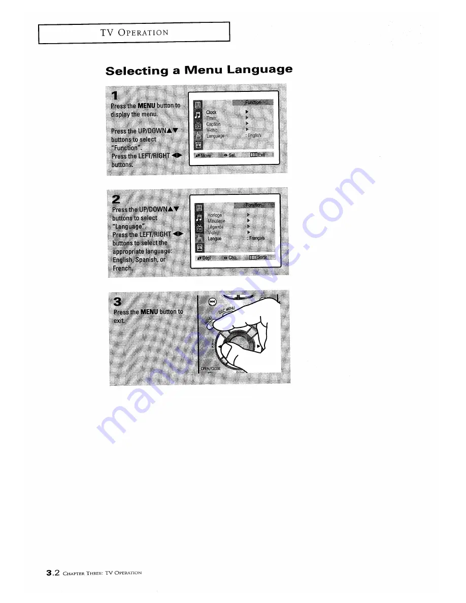 Samsung CXM 2785TP Owner'S Instructions Manual Download Page 22