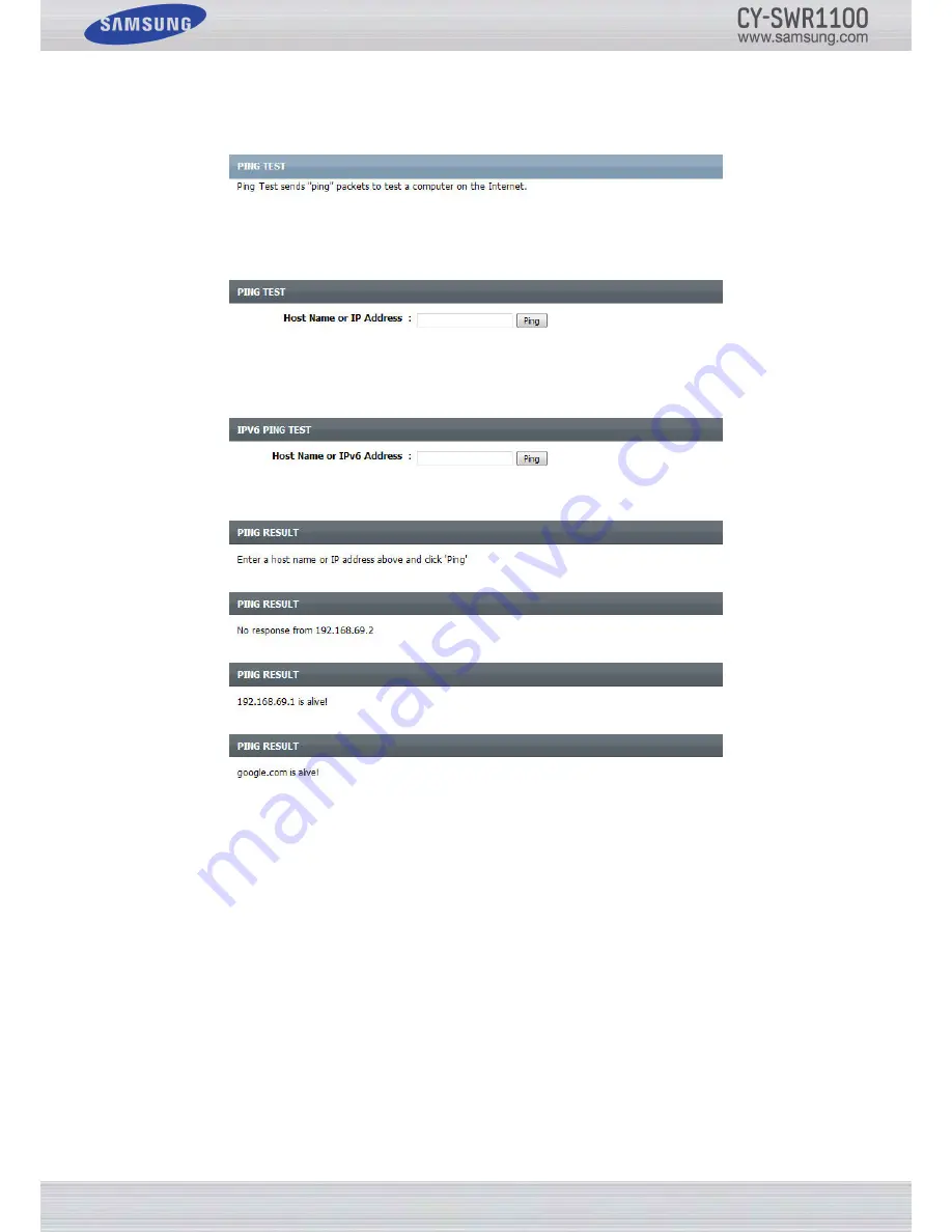 Samsung CY-SWR1100 User Manual Download Page 83