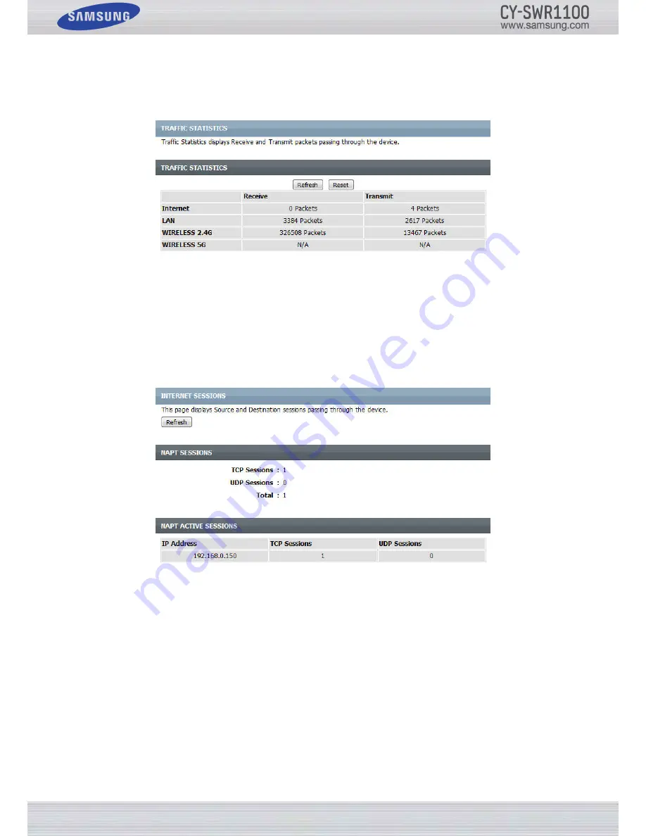 Samsung CY-SWR1100 User Manual Download Page 89