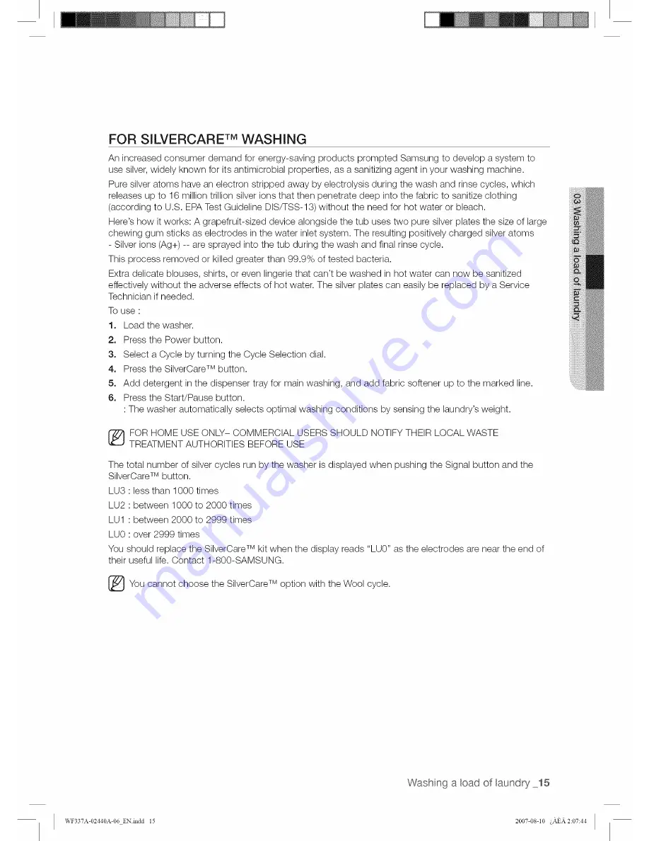 Samsung DC68-02440A-06 User Manual Download Page 15