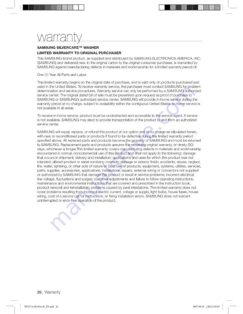 Samsung DC68-02440A-06 User Manual Download Page 26