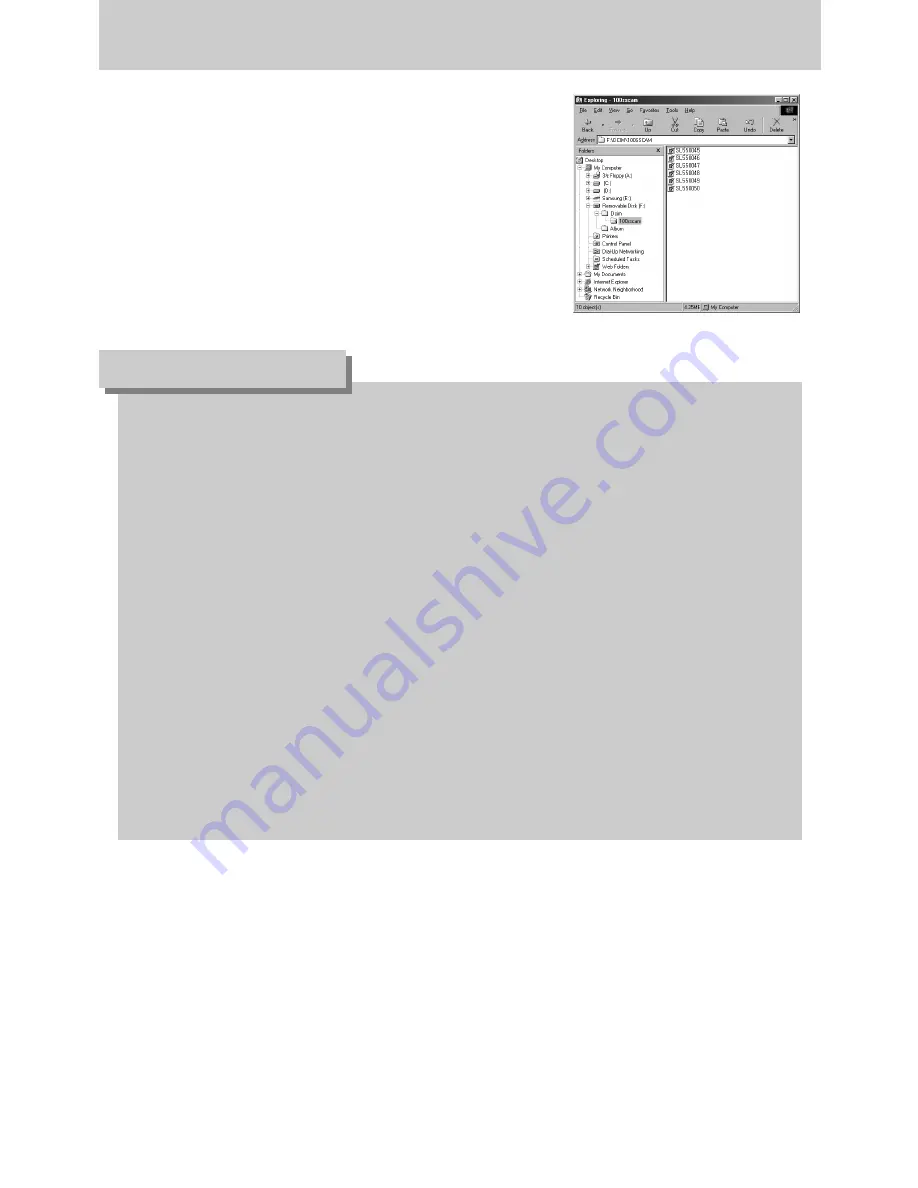 Samsung DIGIMAX L55W User Manual Download Page 126