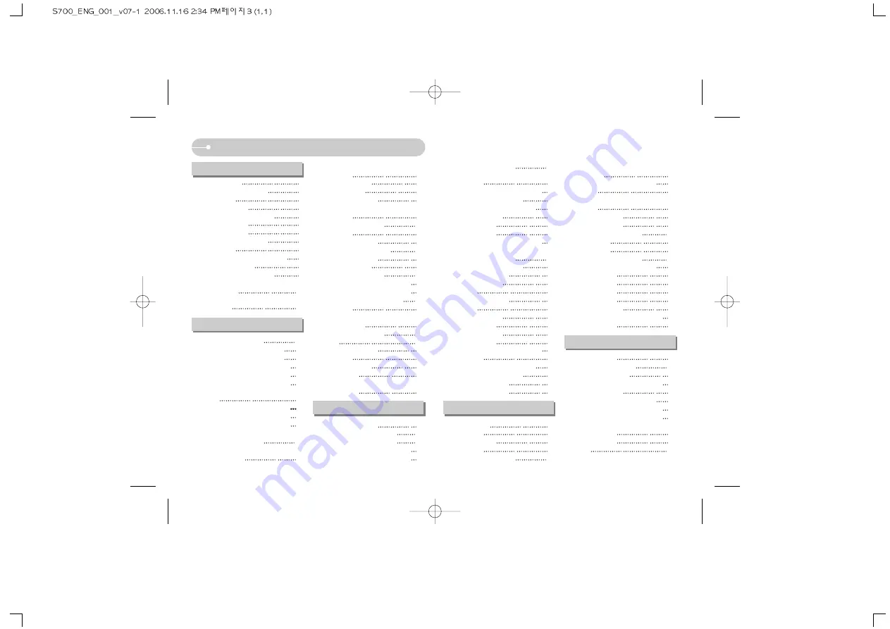 Samsung DIGIMAX S700 User Manual Download Page 4