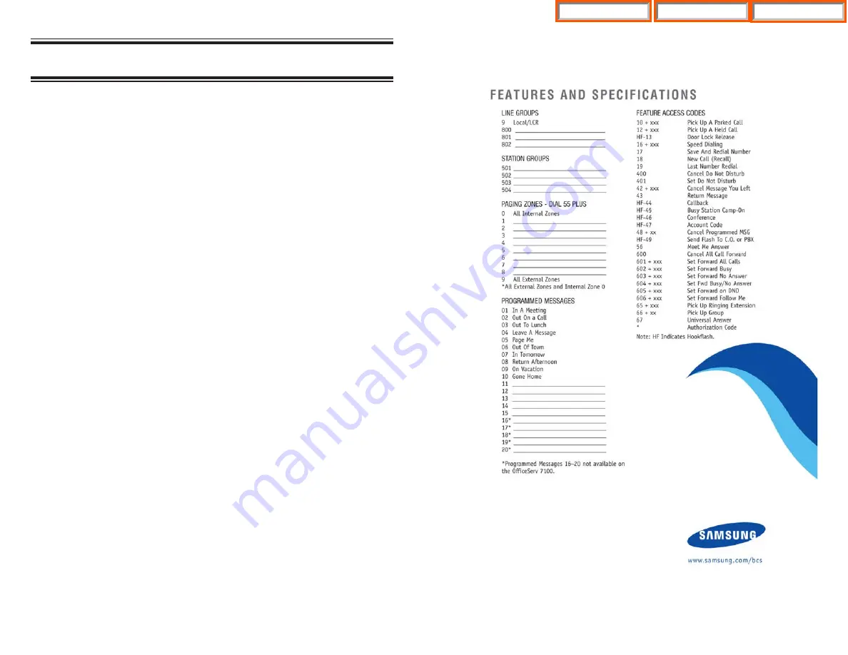 Samsung DS 5000 Series User Instructions Download Page 279