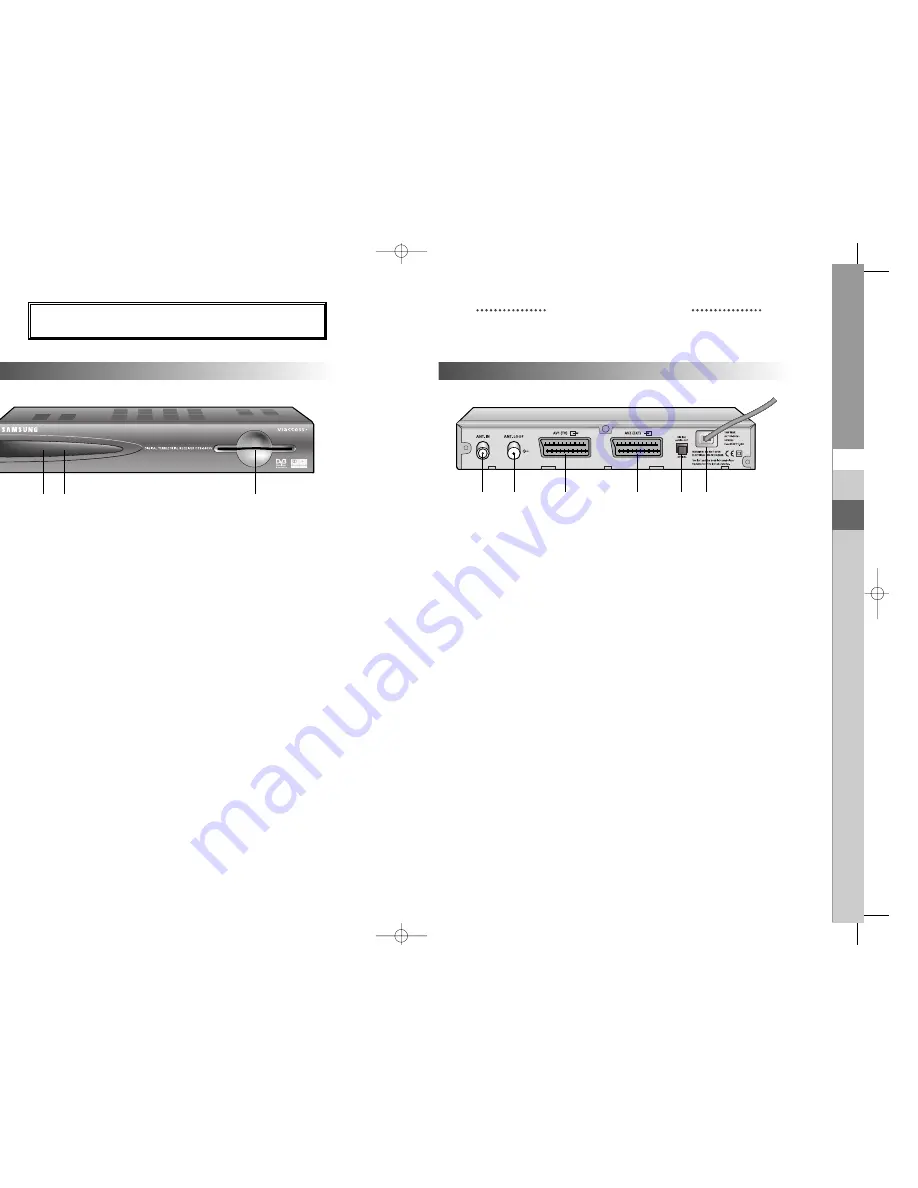 Samsung DTB-9405V Instructions For Use Manual Download Page 23