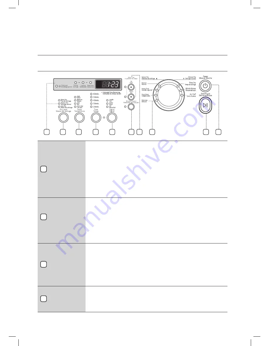 Samsung DV203 SERIES User Manual Download Page 50