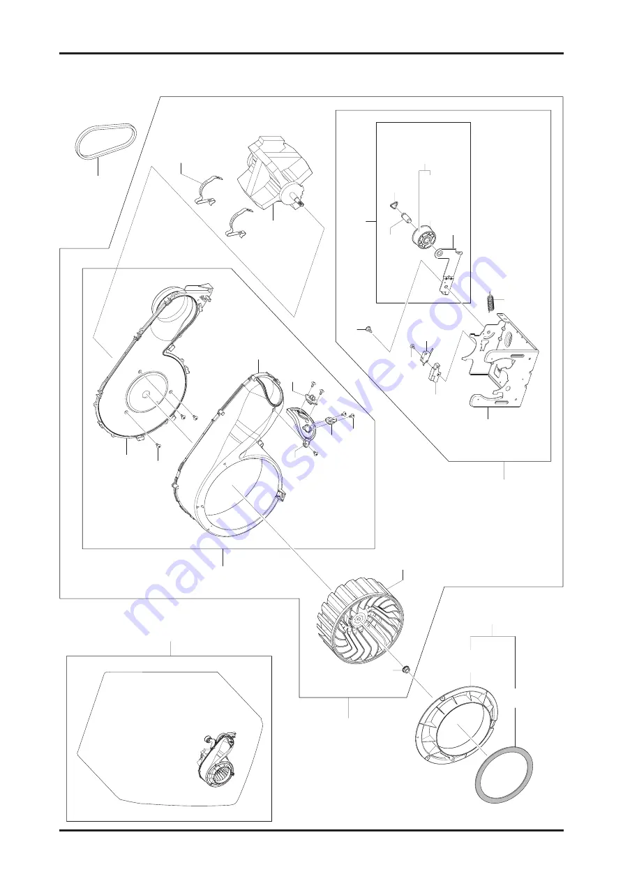 Samsung DV409SEL Service Manual Download Page 50