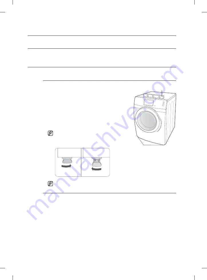 Samsung DV457E(G) series User Manual Download Page 20