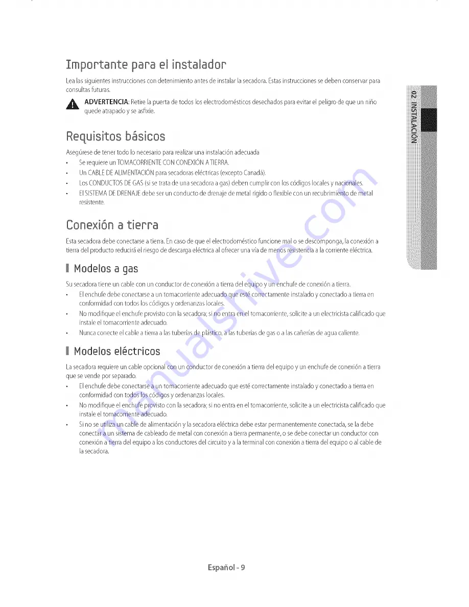 Samsung DV45H6300EG User Manuals Download Page 97