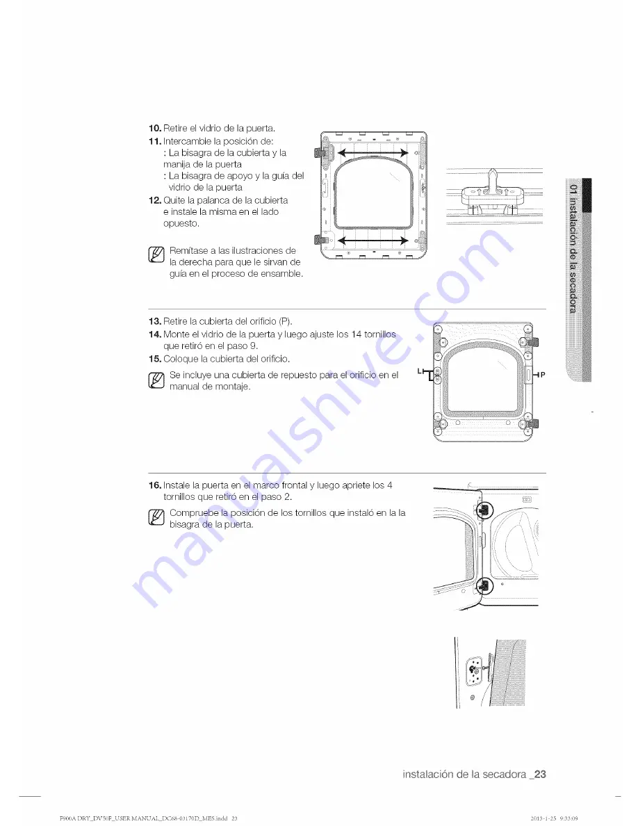 Samsung DV50F9A8EVW/A2 User Manual Download Page 111