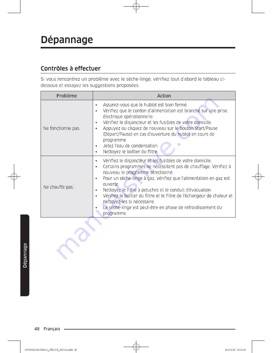 Samsung DV52J8060E Скачать руководство пользователя страница 112