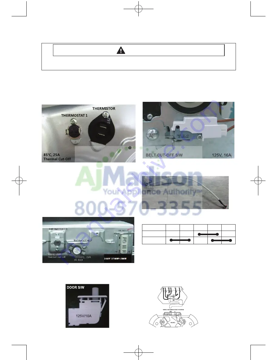 Samsung DV56H9000G Series Technical Information Download Page 20