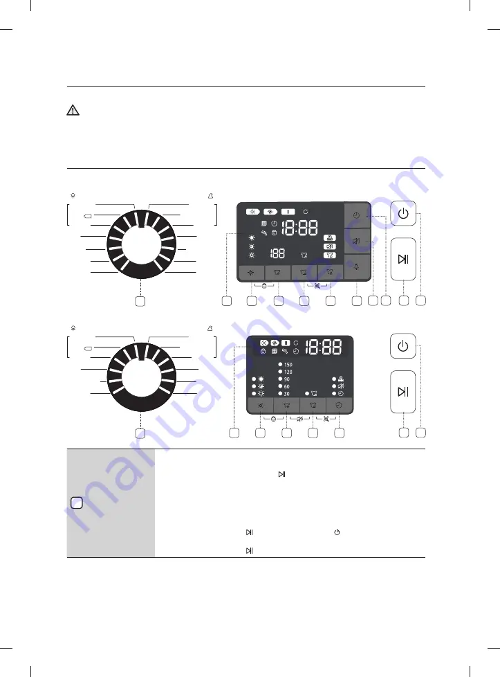 Samsung DV80F5E5HGW Скачать руководство пользователя страница 18