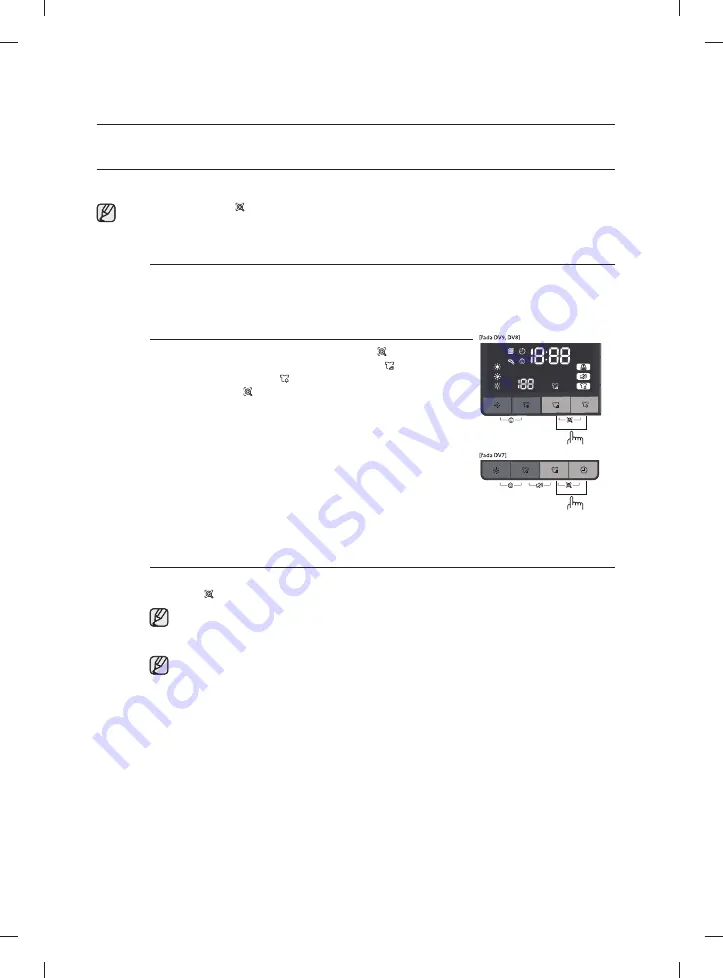 Samsung DV80F5E5HGW Скачать руководство пользователя страница 22