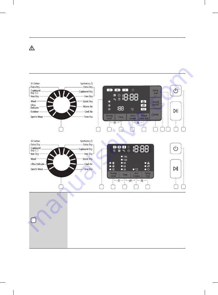 Samsung DV80F5E5HGW Скачать руководство пользователя страница 90