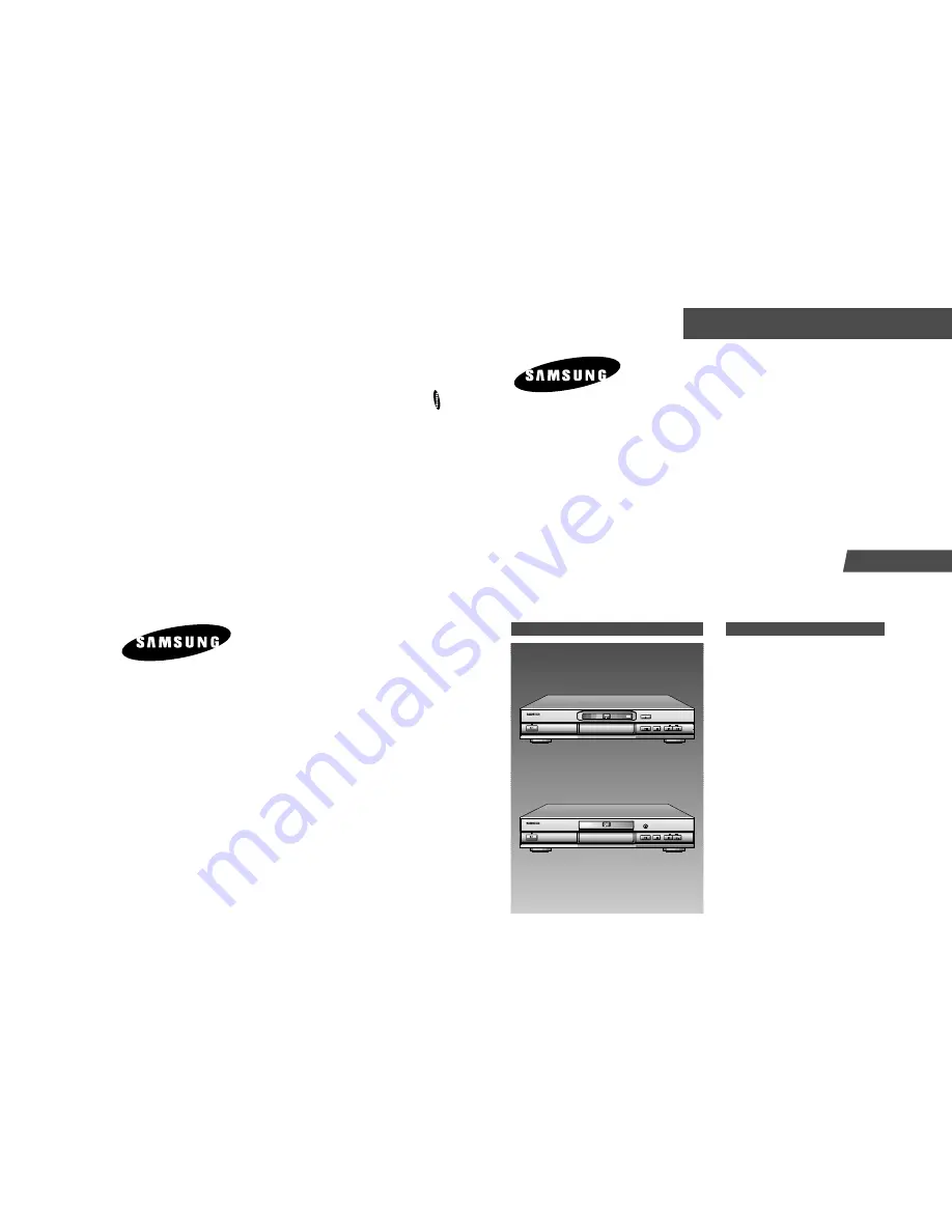 Samsung DVD-511 Service Manual Download Page 1