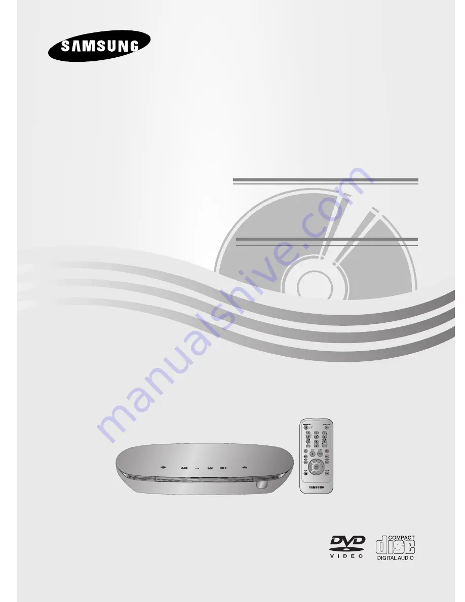 Samsung DVD-F1080 User Manual Download Page 1