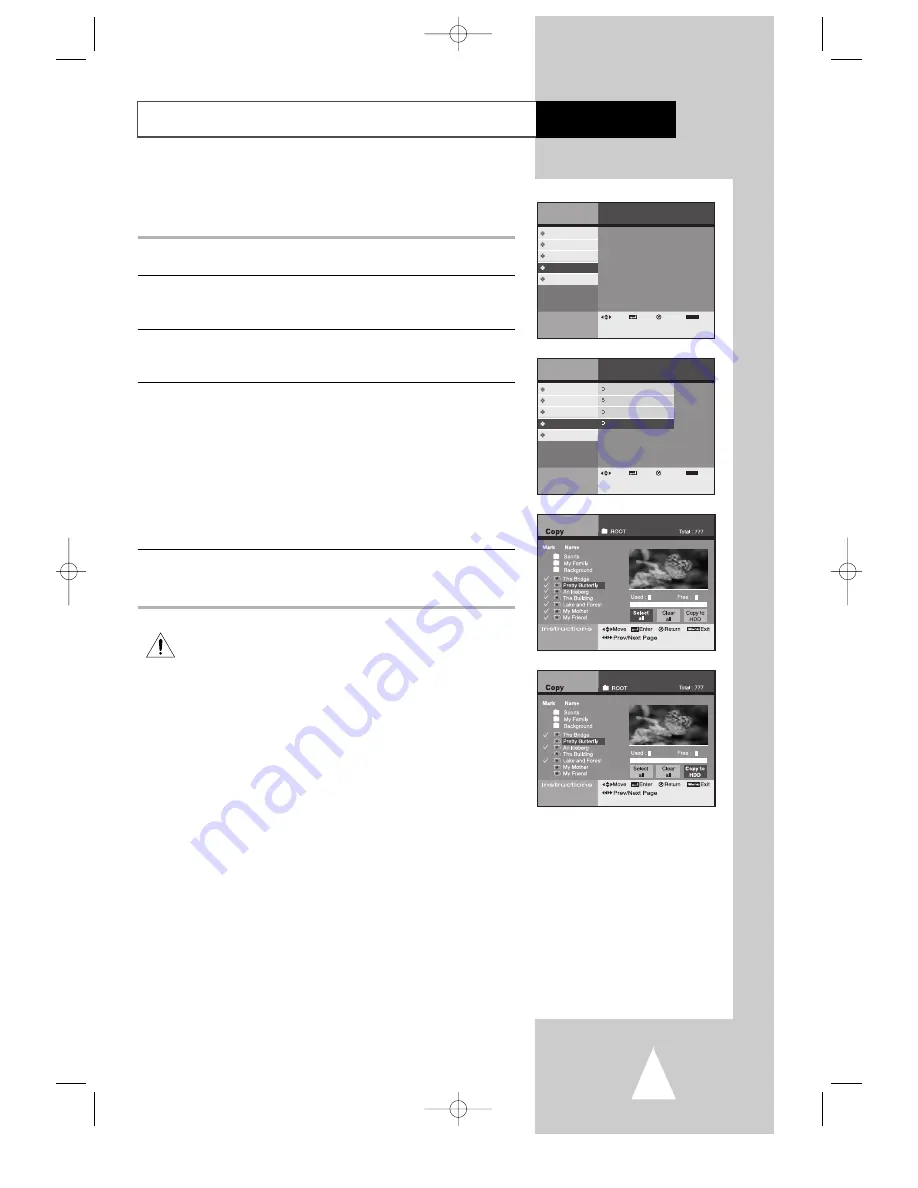 Samsung DVD-H40 User Manual Download Page 64