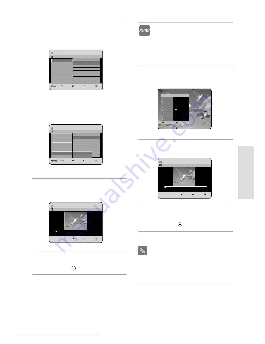 Samsung DVD-HR730 Instruction Manual Download Page 53