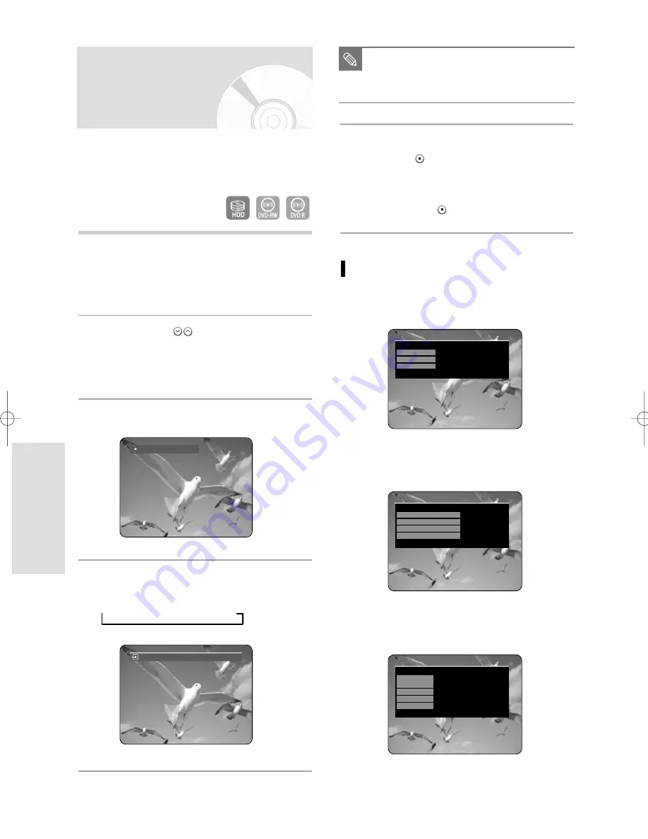 Samsung DVD-HR733 Instruction Manual Download Page 82