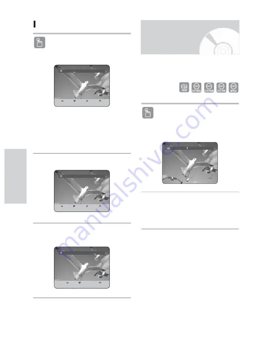 Samsung DVD-HR733 Instruction Manual Download Page 185