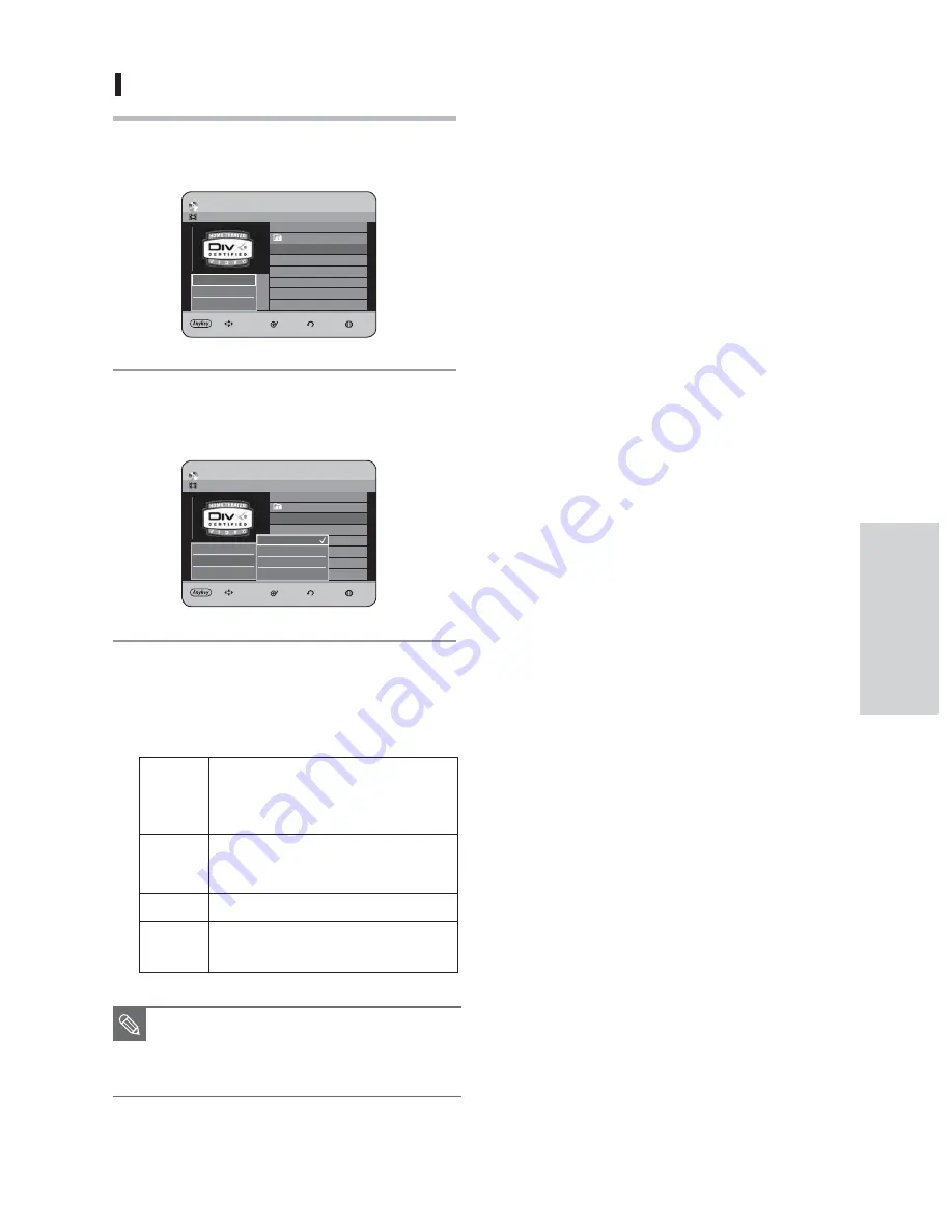 Samsung DVD-HR733 Instruction Manual Download Page 202