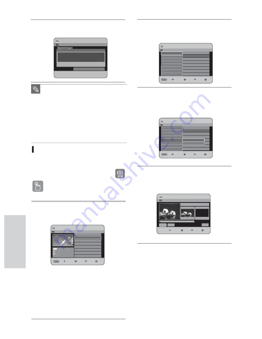 Samsung DVD-HR733 Instruction Manual Download Page 221