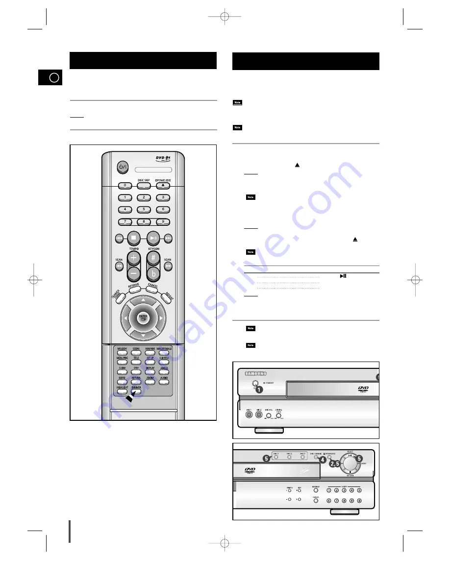 Samsung DVD-K300B Скачать руководство пользователя страница 12