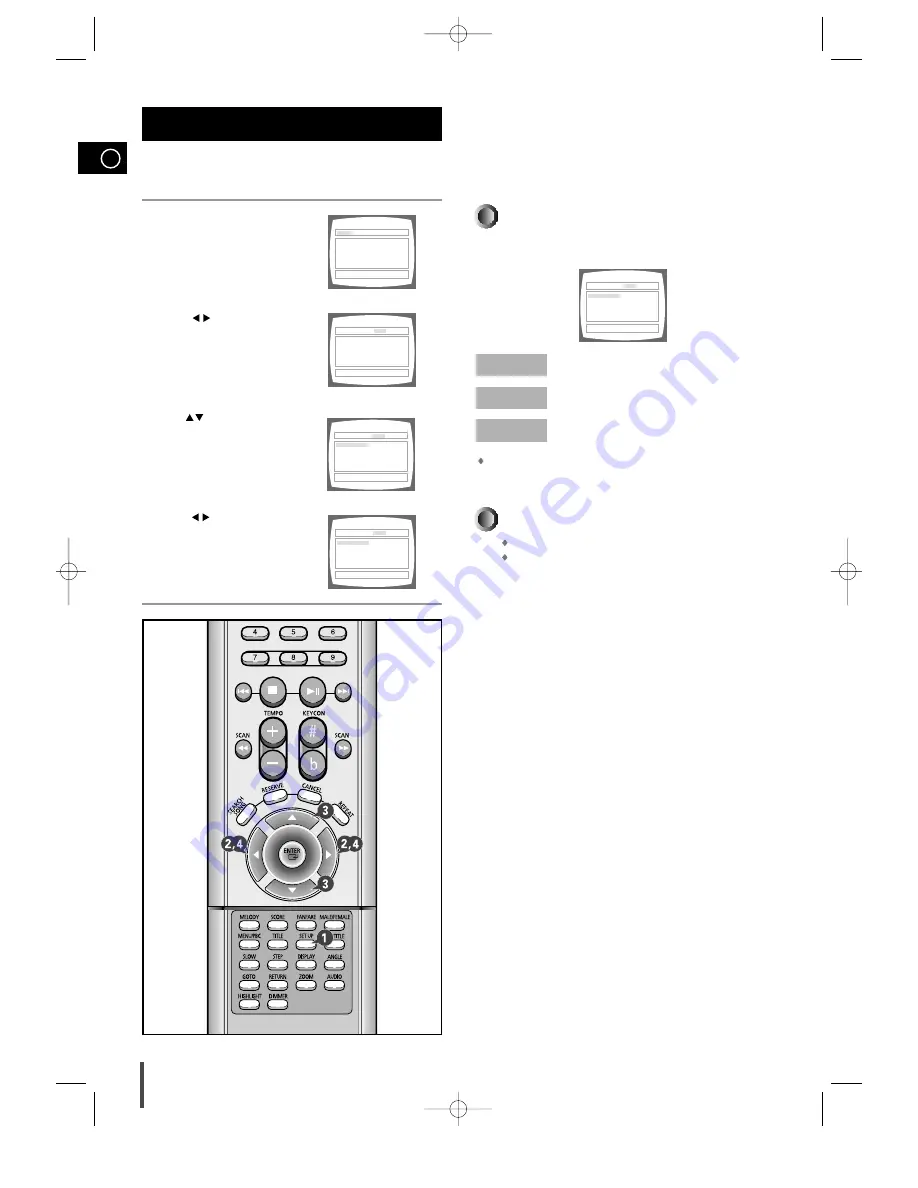 Samsung DVD-K300B Скачать руководство пользователя страница 22