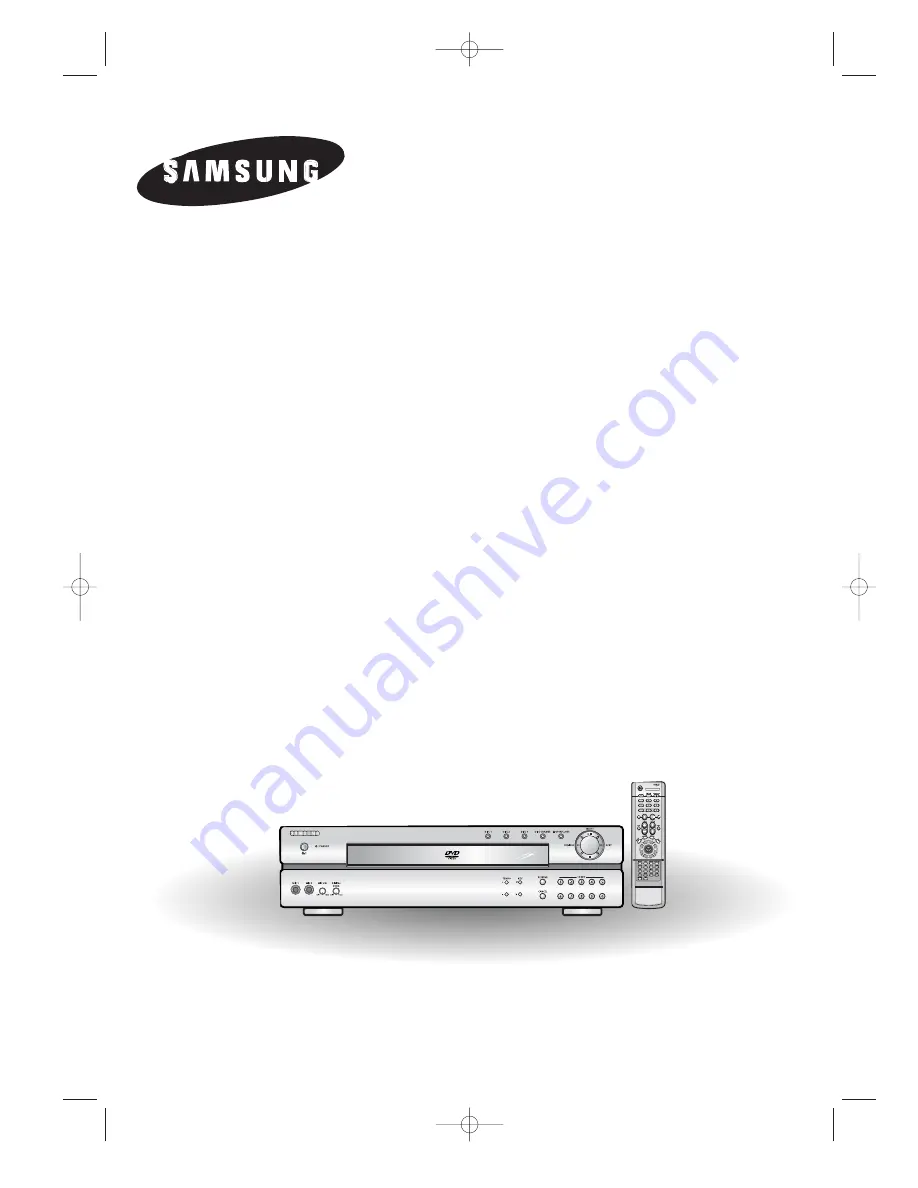 Samsung DVD-K305W Скачать руководство пользователя страница 1