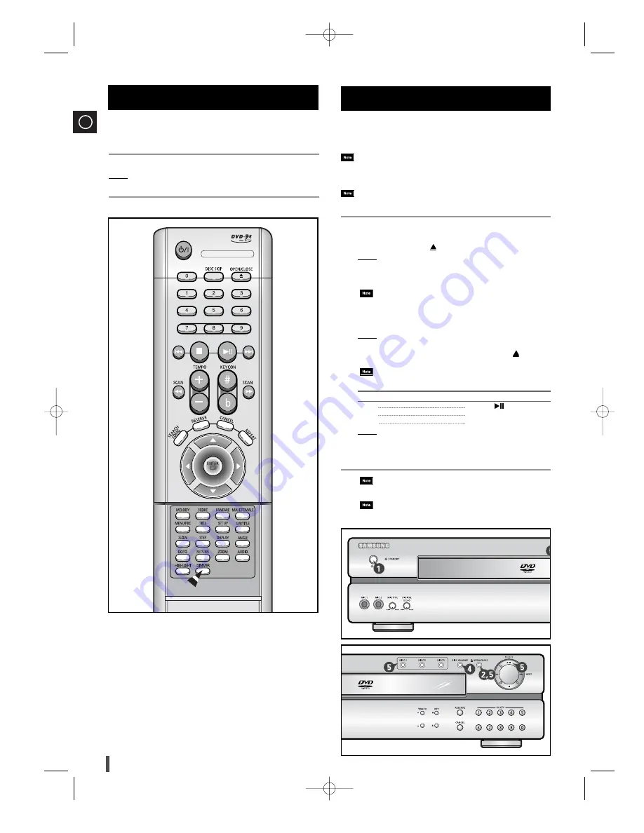 Samsung DVD-K305W Скачать руководство пользователя страница 12