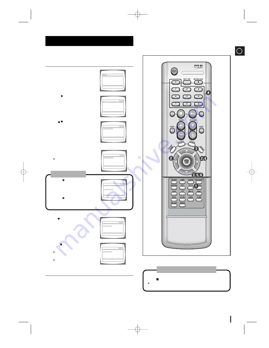 Samsung DVD-K305W Скачать руководство пользователя страница 23