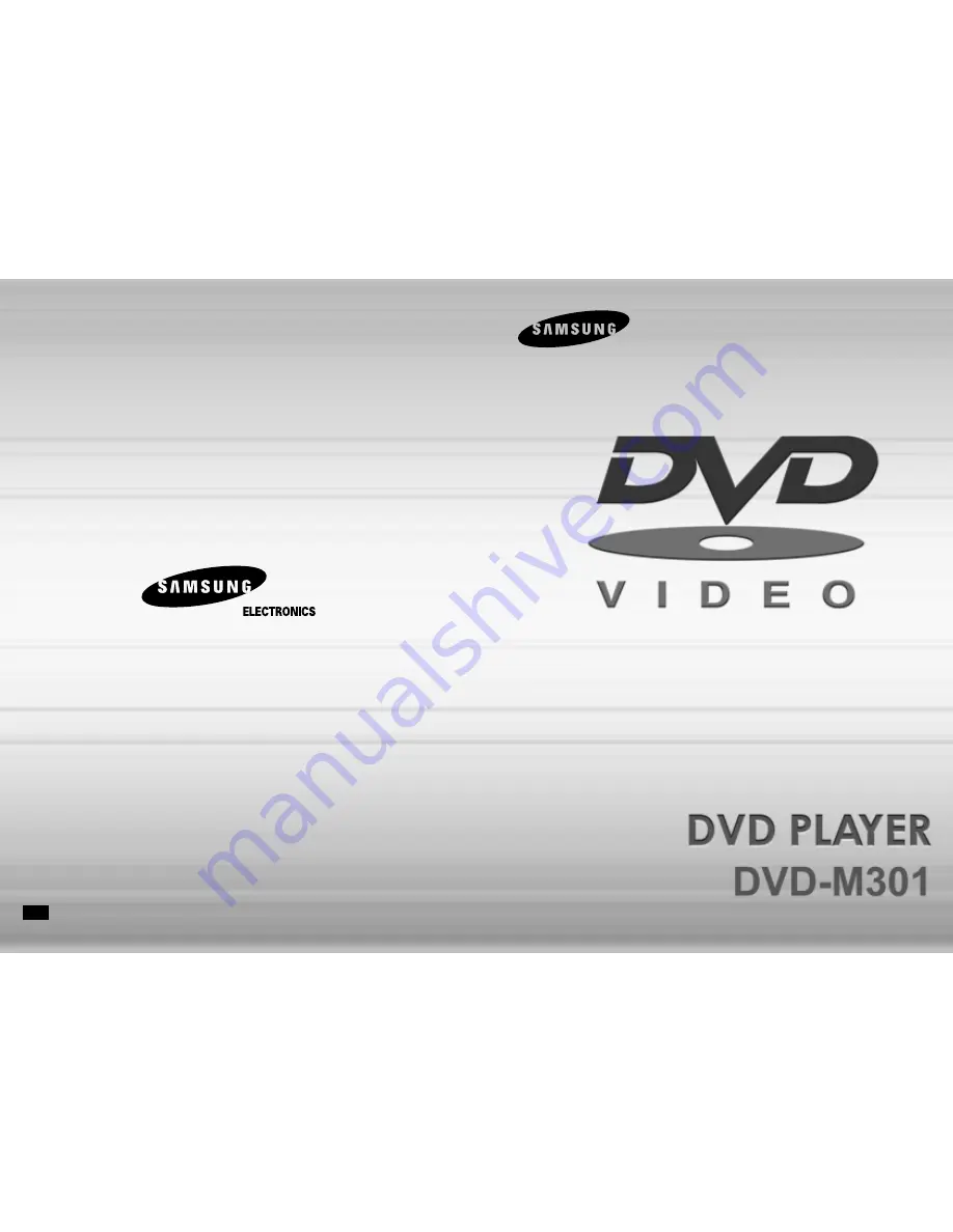 Samsung DVD-M301 Manual Download Page 1