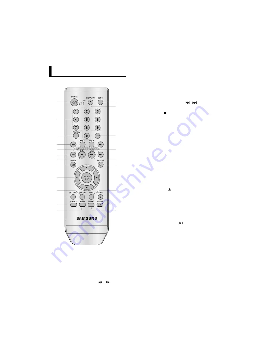 Samsung DVD-P171 Manual Download Page 74