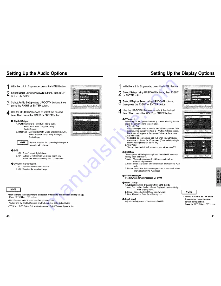 Samsung DVD-P230 User Manual Download Page 21