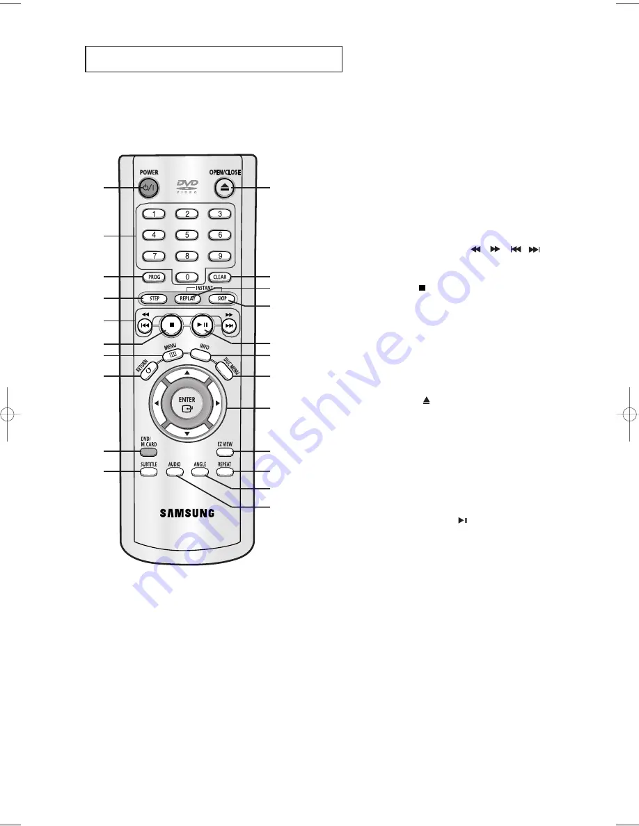 Samsung DVD-P450 User Manual Download Page 10