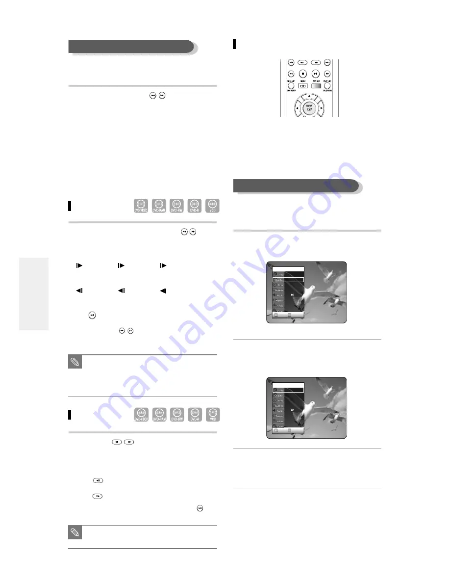 Samsung DVD-R100 Instruction Manual Download Page 44