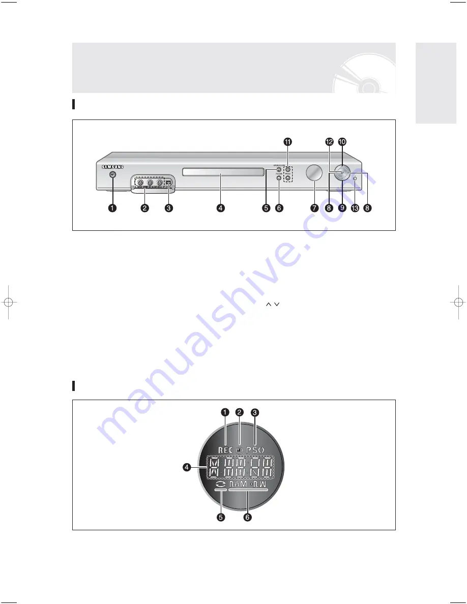 Samsung DVD-R125 Скачать руководство пользователя страница 107