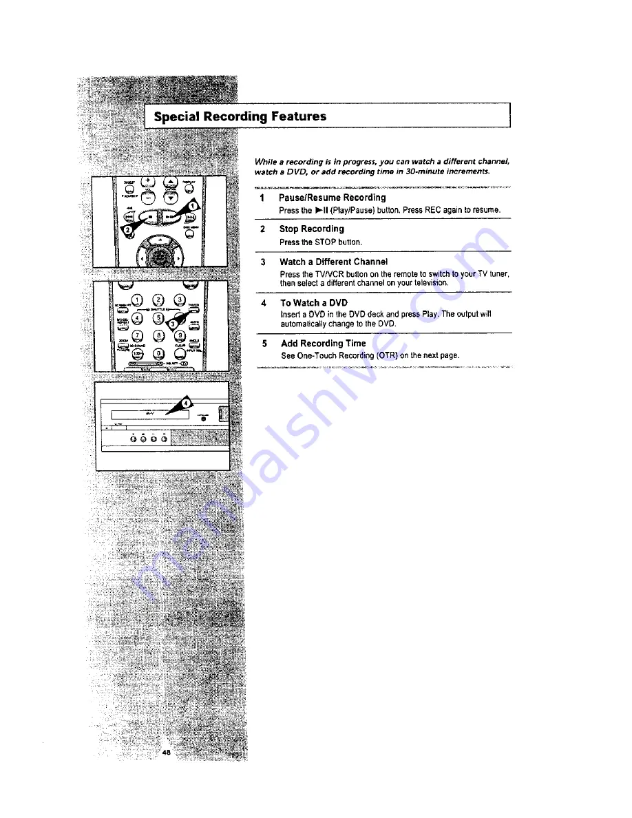 Samsung DVD-V2000 Скачать руководство пользователя страница 48