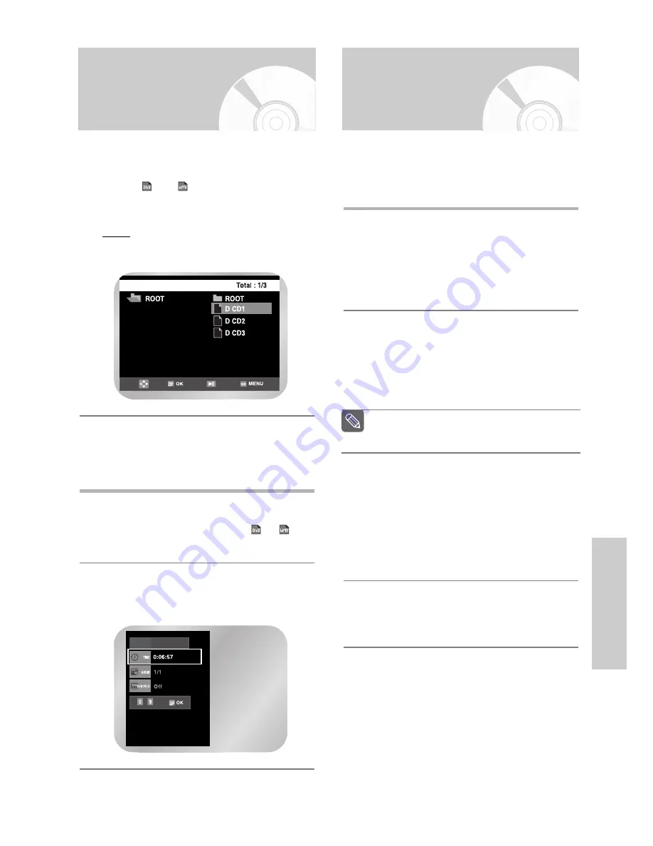 Samsung DVD-V7500K User Manual Download Page 61