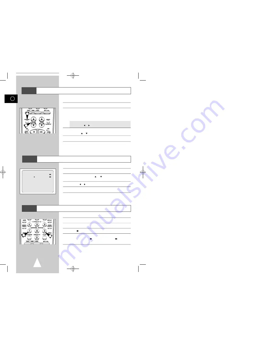 Samsung DVD-V85K Instruction Manual Download Page 22