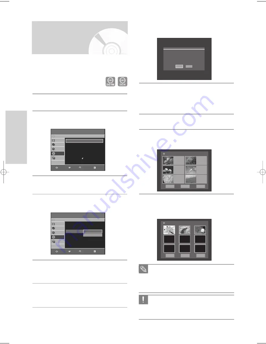 Samsung DVD-VR331 Instruction Manual Download Page 38