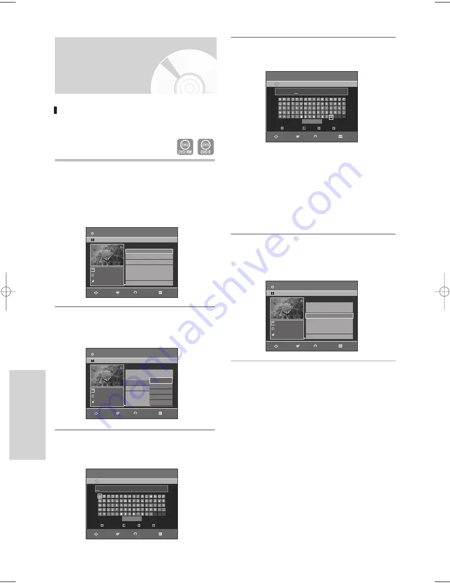 Samsung DVD-VR331 Instruction Manual Download Page 72