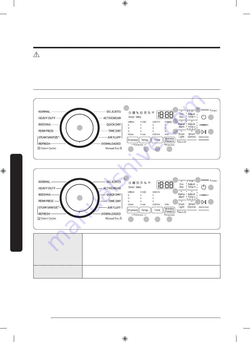 Samsung DVE52A5500 Series Скачать руководство пользователя страница 42