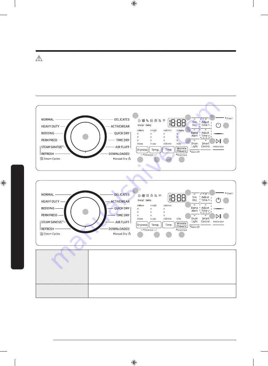 Samsung DVE52A5500 Series Скачать руководство пользователя страница 110