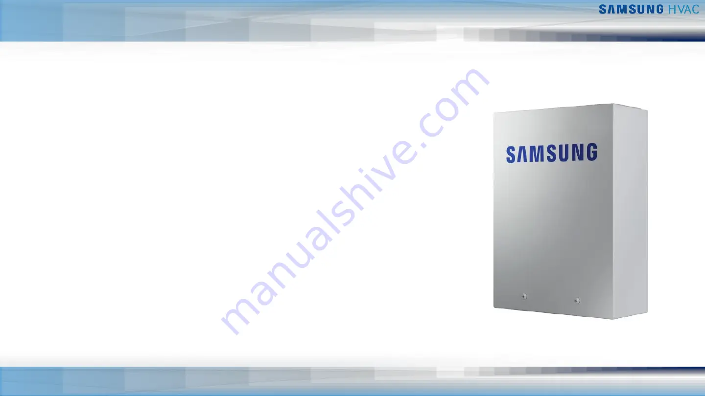 Samsung DVM Chiller Training Download Page 27